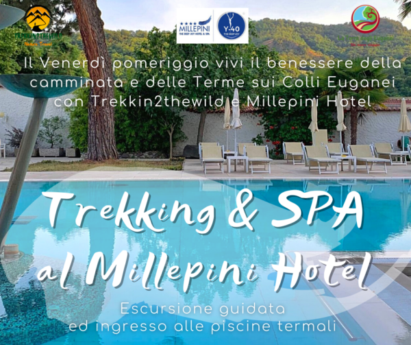 trekking spa hotel millepini y40 montegrotto terme colli euganei escursioni guidate piscine