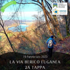 trekking escursione colli euganei berici via berico euganea nuovo cammino 2a tappa vicenza padova domenica 19 febbraio 2023 europarc federparchi fimon lumignano eremo san cassiano OK
