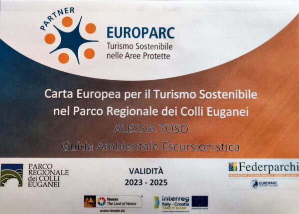 cets alessia toso parco regionale colli euganei europarc federparchi