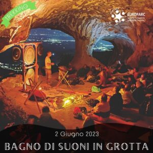trekking escursione colli berici villaga eremo san donato grotta filippo pigaiani benessere meditazione campane tibetane venerdì 2 giugno 2023 europarc federparchi tramonto
