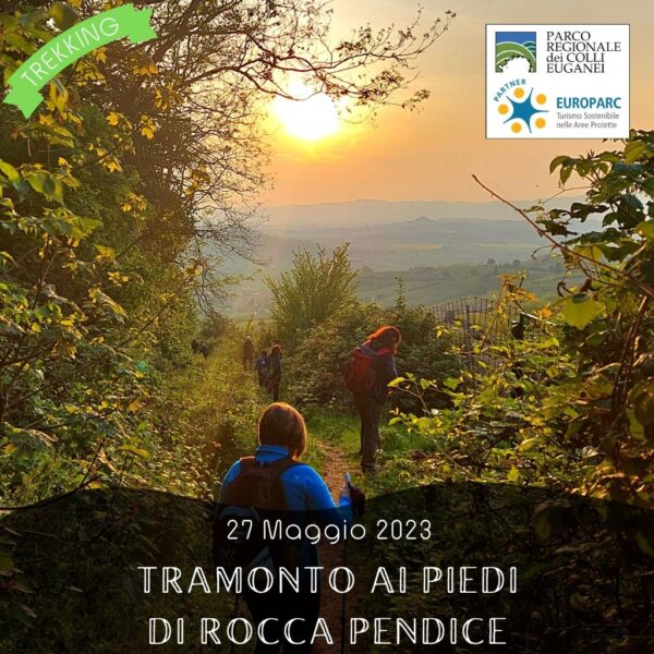 trekking escursione colli euganei rocca pendice cascata schivanoia passo vento colle barbarossa teolo primavera sabato pomeriggio 27 maggio 2023 europarc federparchi ok