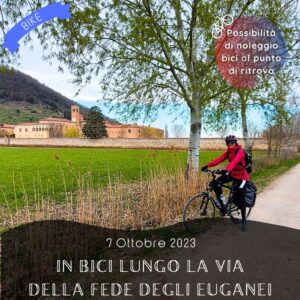 cicloturismo ciclo-escursione bici colli euganei praglia monteortone montegrotto san daniele monterosso terme euganee sabato 7 ottobre 2023 pomeriggio noleggio ok