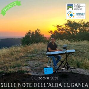 trekking escursione colli euganei alba riccardo galtarossa pianista terre bianche luvigliano torreglia domenica mattina 8 ottobre 2023 colazione sacco autunno europarc federparchi
