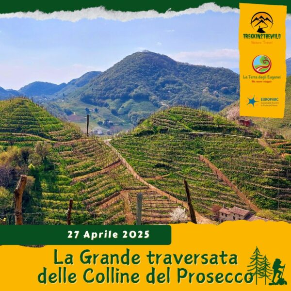 trekking escursione prealpi venete vidor col san martino prosecco colline unesco traversata pedemontana domenica 27 aprile 2025 ponte liberazione veneto