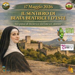 trekking escursione colli euganei festa bisi baone sentiero beatrice este calaone castello domenica 17 maggio 2025 mattina veneto