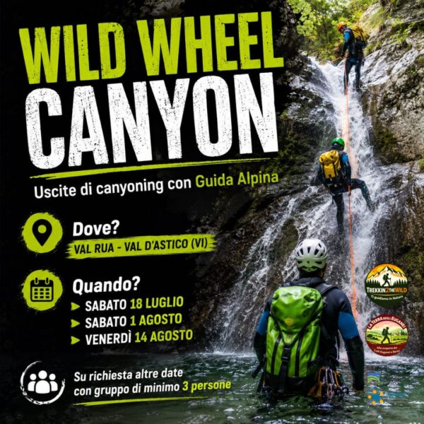 CANYONING VAL RUA ASTICO VICENZA GUIDA ALPINA DIEGO DELLAI ESTATE