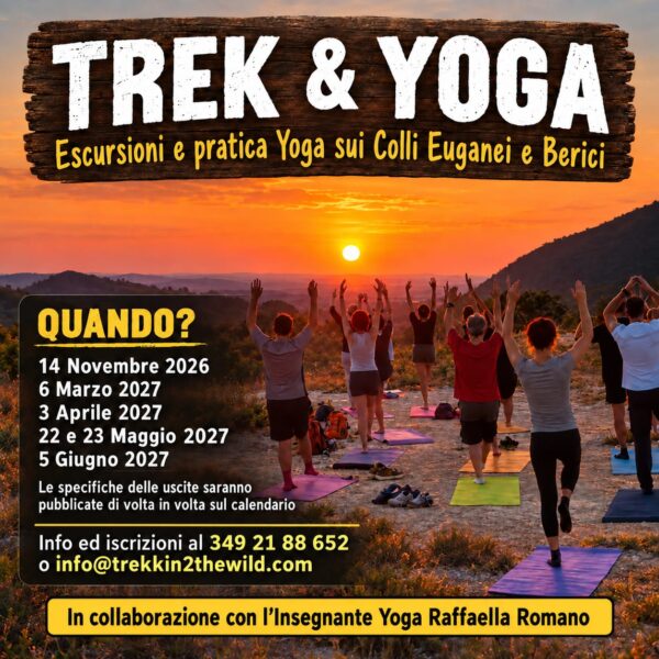 Trek yoga colli euganei berici raffaella romano escursioni trekking